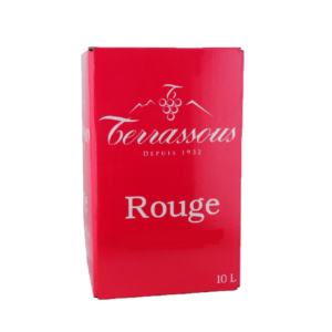 Terrassous <BR>VDF <BR>BIB 10L rouge