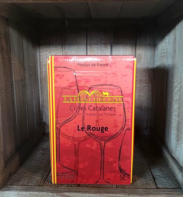 La Font Del Gat <BR>BIB 5L rouge – Image 2