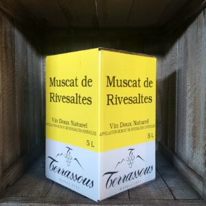Terrassous <BR>Muscat de Rivesaltes <BR>BIB 5 L