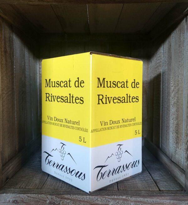 Terrassous <BR>Muscat de Rivesaltes <BR>BIB 5 L
