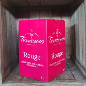 Terrassous <BR>VDF <BR>BIB 5 L rouge