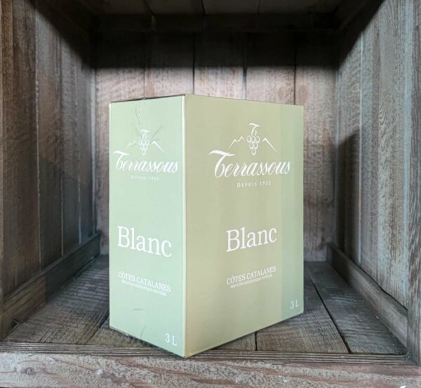 Terrassous <BR>Côtes Catalanes <BR>BIB 3L blanc