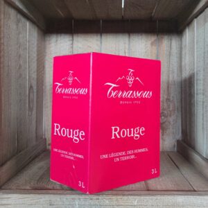 Terrassous <BR>VDF <BR>BIB 3L Rouge