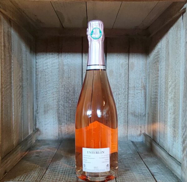 Champagne Esterlin <BR>Éclat 75cl <BR>Rosé – Image 3