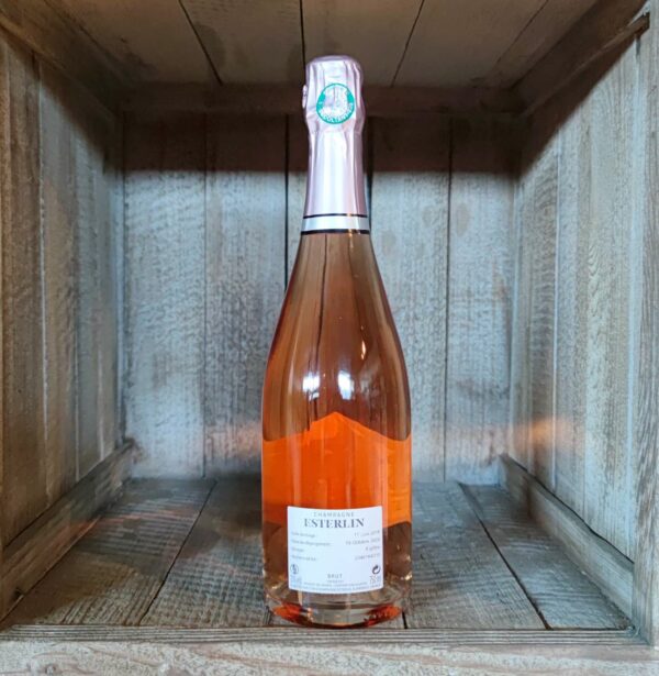 Champagne Esterlin <BR>Éclat 75cl <BR>Rosé – Image 2