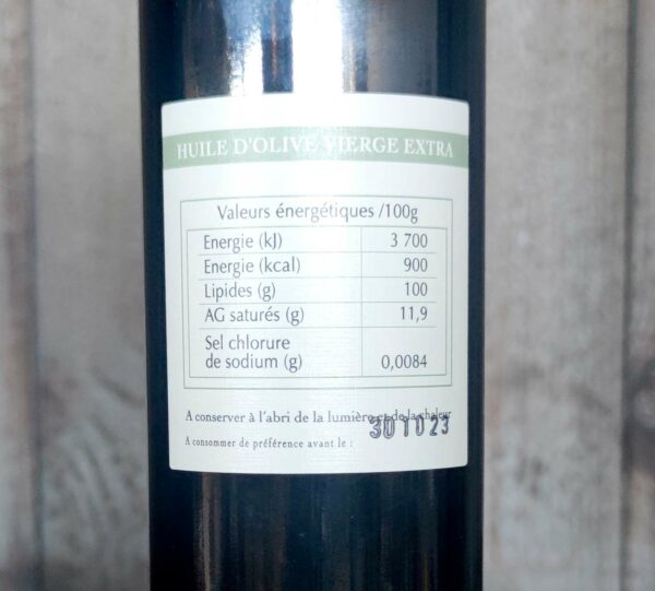 Château Vespeille les Pins <BR>Huile d'olive 50 cl – Image 3