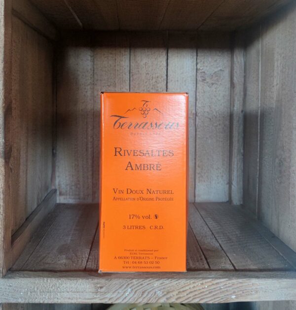 Terrassous <BR>Rivesaltes Ambré <BR>BIB 3L – Image 2
