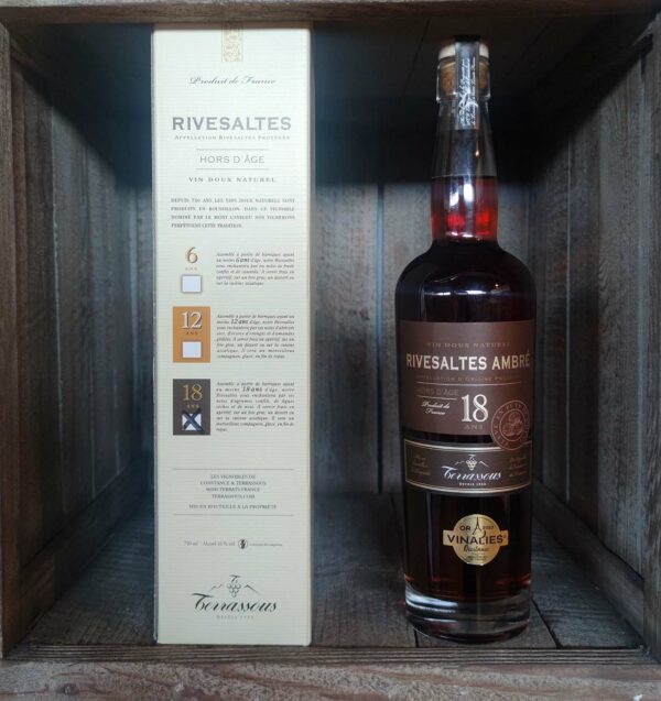 Terrassous <BR>Rivesaltes Ambré <BR>Hors d'Âge 18 ans – Image 3