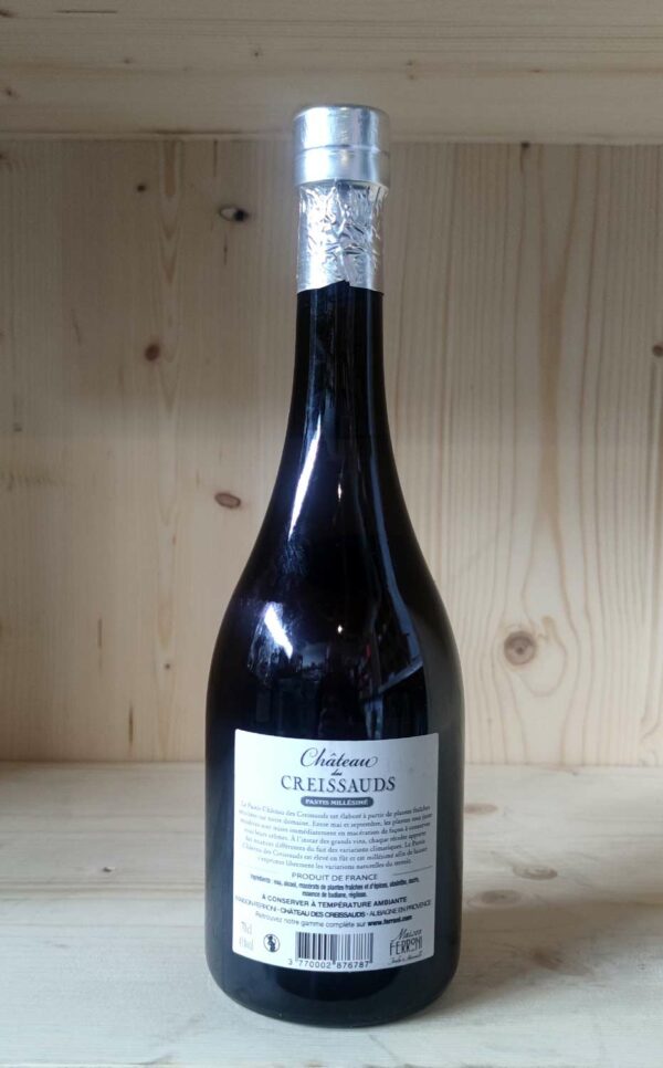 Anisés <BR>Château des Creissauds <BR>Pastis Millésimé 2020 – Image 4