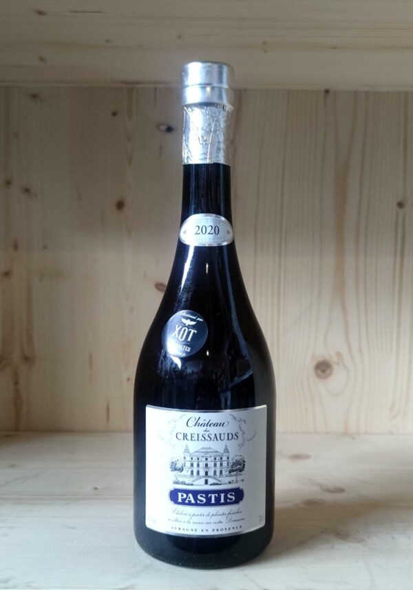 Anisés <BR>Château des Creissauds <BR>Pastis Millésimé 2020 – Image 3