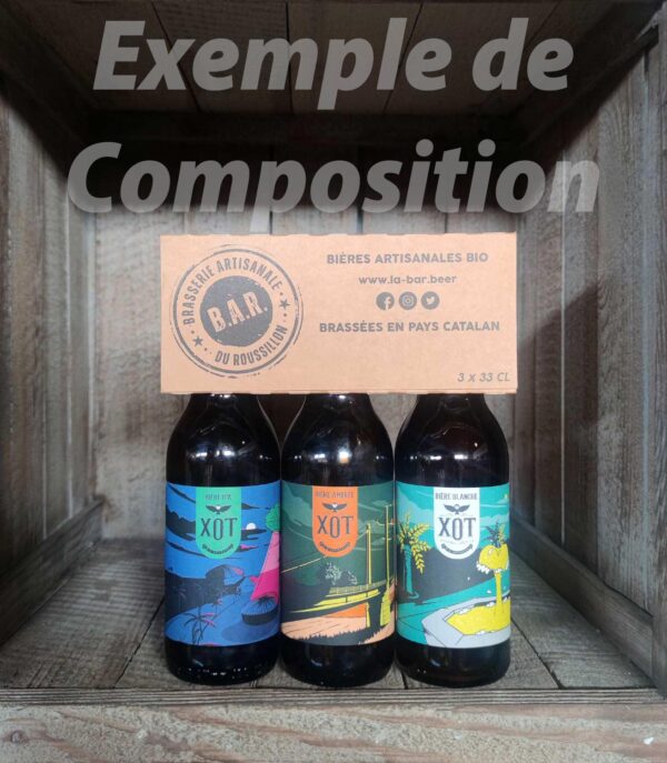 Tripack Bières <BR>B.A.R. XOT 33 cl <BR> À composer ! – Image 3
