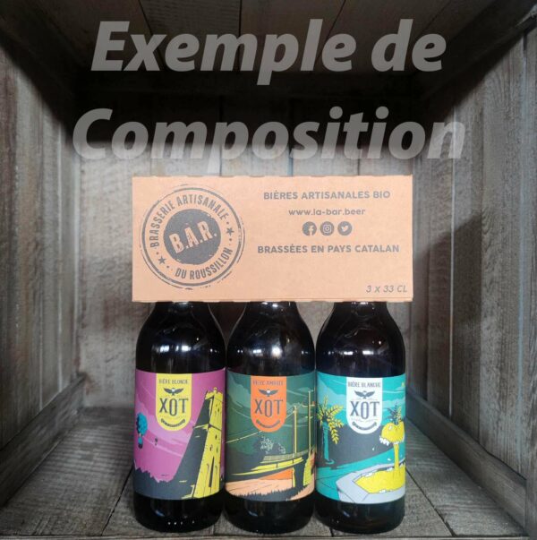 Tripack Bières <BR>B.A.R. XOT 33 cl <BR> À composer ! – Image 2