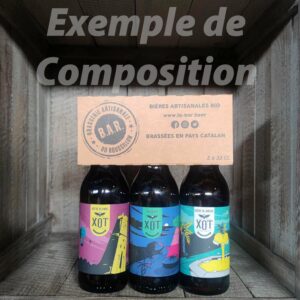 Tripack Bières <BR>B.A.R. XOT 33 cl <BR> À composer !