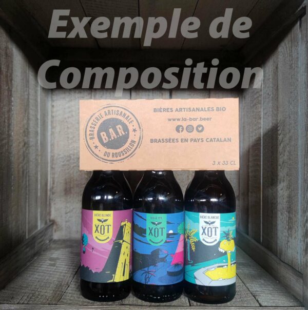 Tripack Bières <BR>B.A.R. XOT 33 cl <BR> À composer !