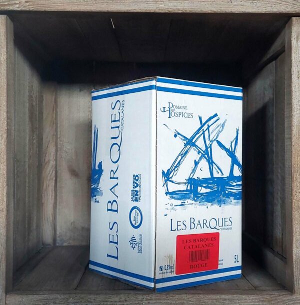 Château des Hospices <BR>Les Barques <BR>BIB 5L rouge – Image 2