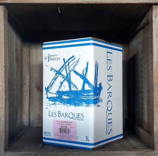 Château des Hospices <BR>Les Barques <BR>BIB 5L Rosé