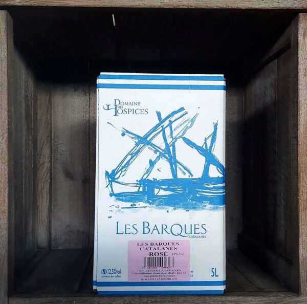 Château des Hospices <BR>Les Barques <BR>BIB 5L Rosé – Image 2