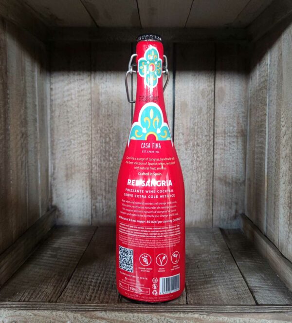 Sangria <BR>Casa Fina <BR>Red Sangria 75 cl – Image 2