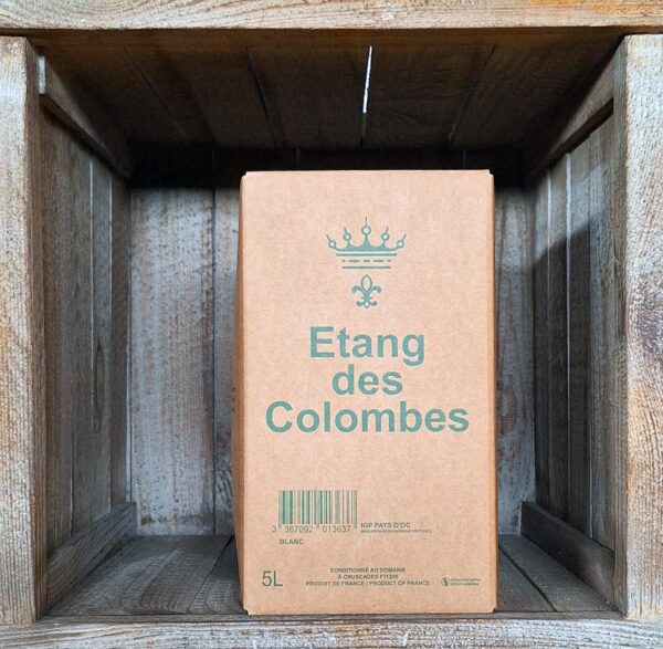 Domaine Étang des Colombes <BR>Fontaine Pays d'Oc <BR>BIB 5L blanc