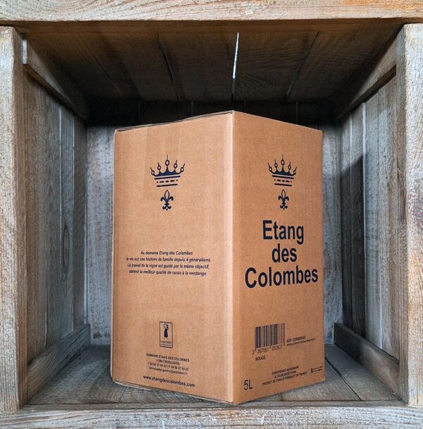 Domaine Étang des Colombes <BR>Corbières <BR>BIB 5 L rouge – Image 2