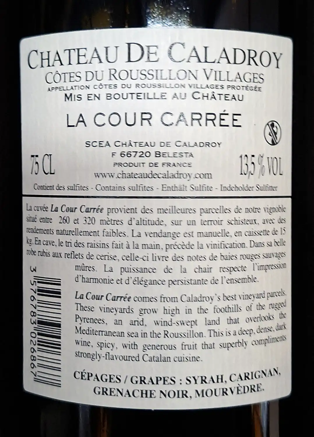 Château de Caladroy <BR>La Cour Carrée <BR>Rouge – Image 3